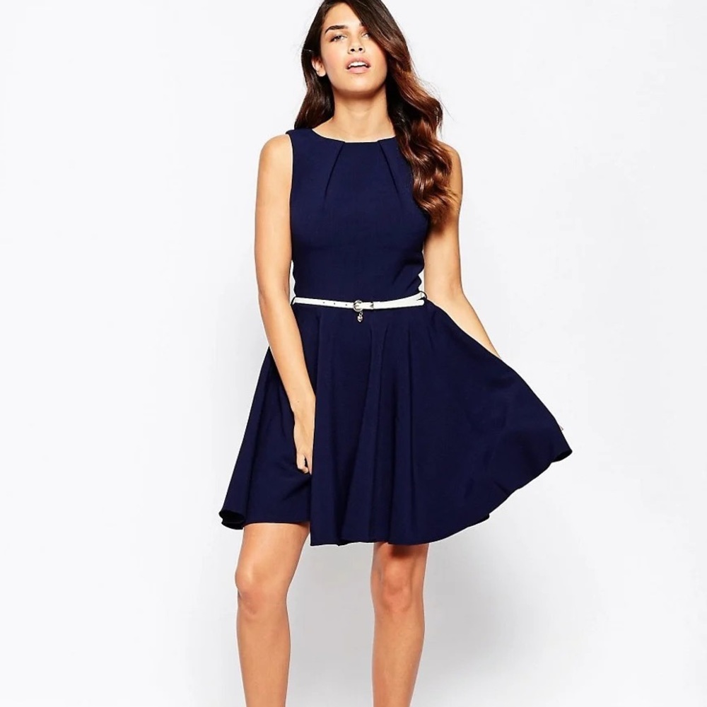 IZ BYER | blue dress👗